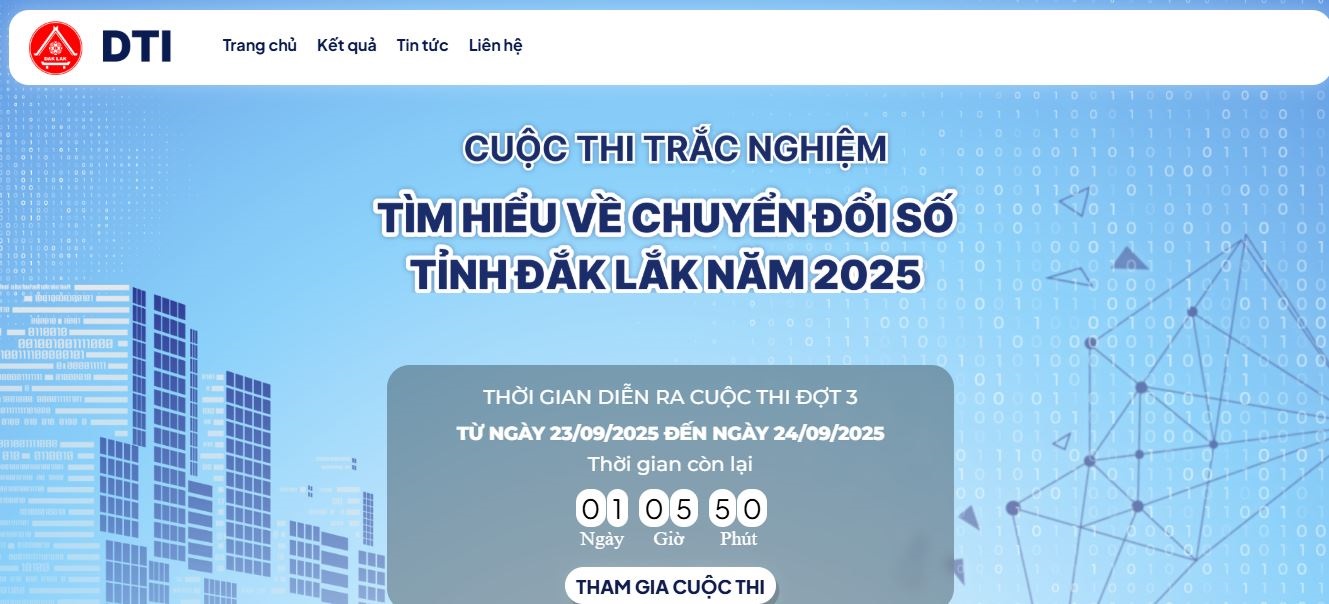 Văn phòng UBND tỉnh tổ chức các hoạt động hưởng ứng Ngày chuyển đổi số quốc gia và Ngày chuyển đổi số tỉnh Đắk Lắk năm 2025